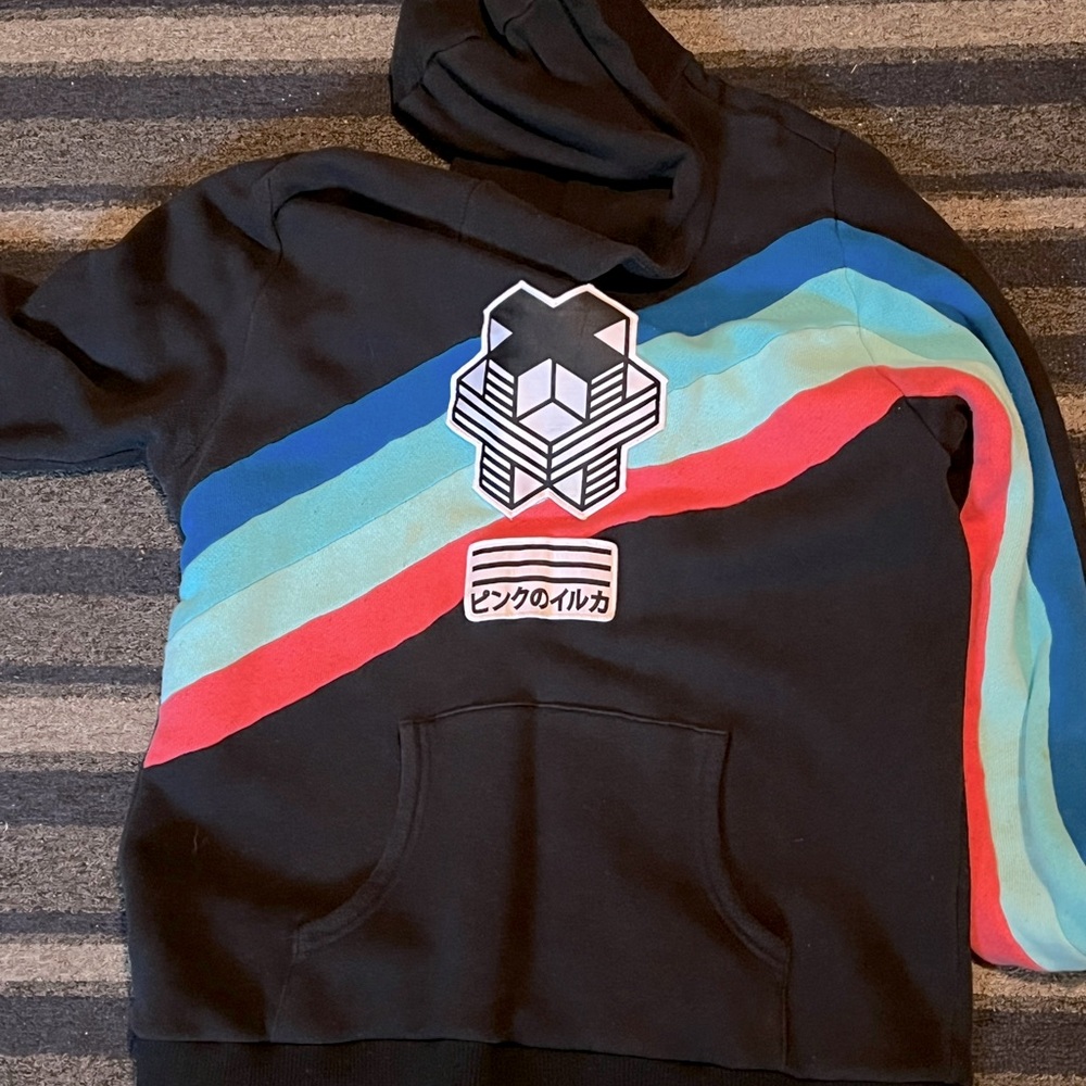 Pink dolphin hoodie *RARE XL